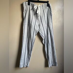 Sundance Women Gigi Striped
High Rise Pants Size S Hippie
Beach Festival Boho